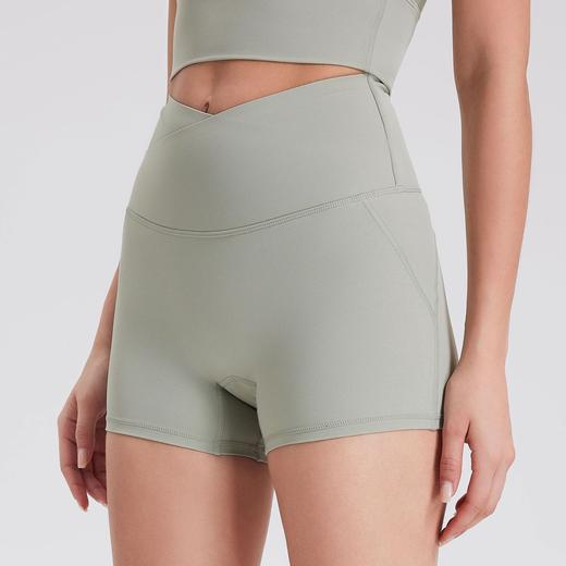 跃牌【禅语梵心】系列零感一片式瑜伽裤后口袋塑型短裤 DK2659 商品图9
