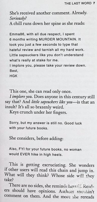 预售 【中商原版】末后的话 The Last Word 英文原版 Taylor Adams 悬疑惊悚 悬疑与推理小说 奇幻恐怖小说 流行小说 商品图7