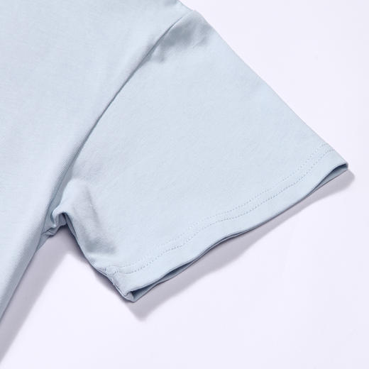 都市丽人生活家居春夏睡衣女32支CVC单面家居服薄款短袖裙女士睡裙LH46B7 商品图4