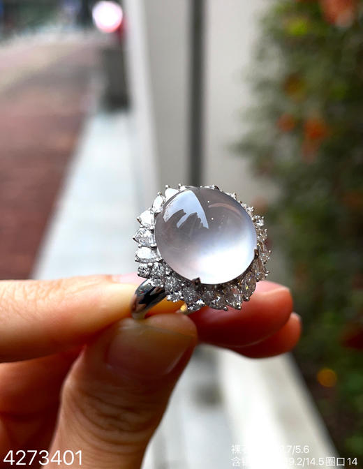 4273401，蛋面戒指。具体价格微信咨询 商品图2