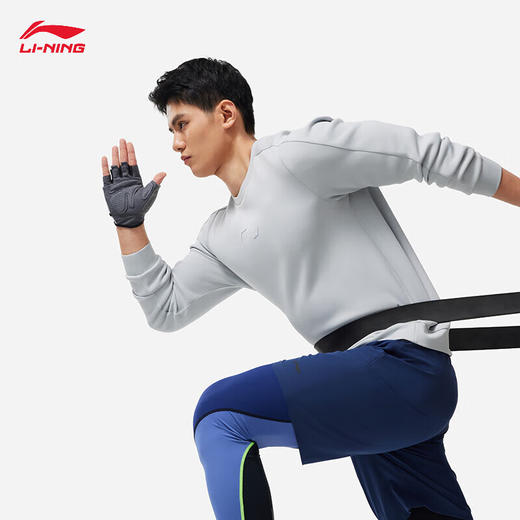 李宁机能全天候系列丨卫衣男套头圆领健身系列2024春外套AWDU057 商品图0