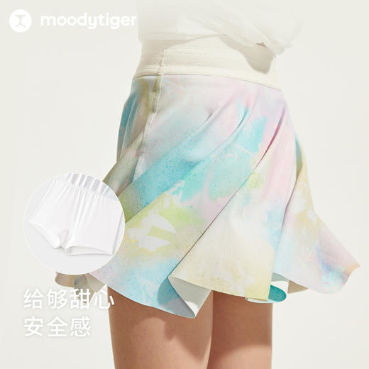 【专属】moodytiger儿童短裙24年夏季新款女童运动透气防走光短裙42211808 商品图2