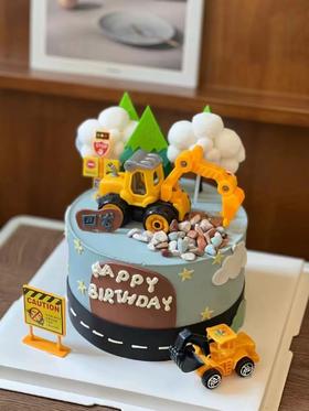 【生日蛋糕】挖掘机款