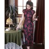 新款棉麻改良优雅复古中国风旗袍BJS9056 商品缩略图0