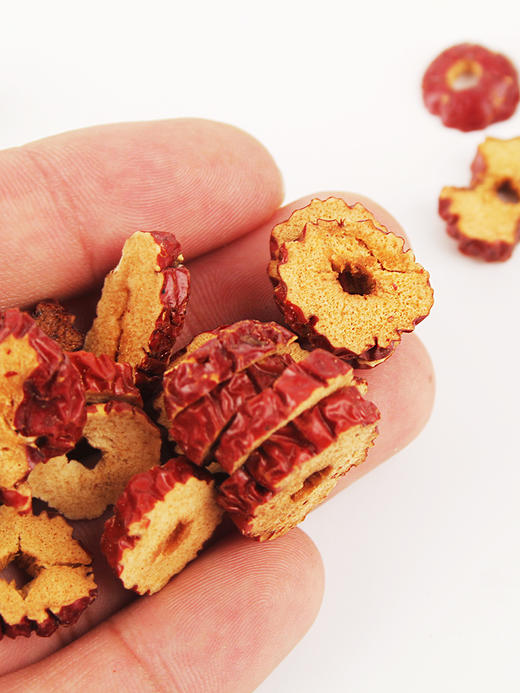 沃福百瑞 新疆若羌红枣脆片 80g/罐 商品图12