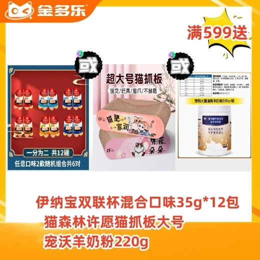 【赠品链接，单拍不发货】单笔实付满599赠品 三选一 商品图0