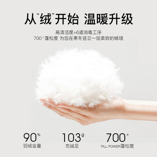 拓路者轻薄羽绒服男士秋冬户外连帽保暖90白鸭绒内胆短款羽绒外套 商品图3