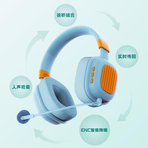 【开学季】新东方智能学习耳机，儿童背诵跟读学习上网课英语单词专用耳返 商品图4