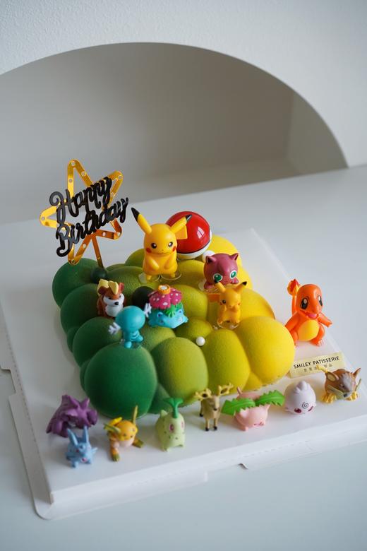 法式慕斯蛋糕 | 覆盆子荔枝乳酪 - 泡泡皮卡丘 商品图0