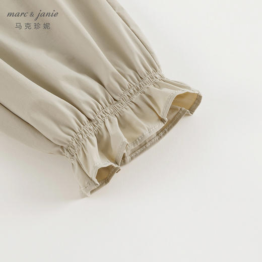 [吸湿速干]马克珍妮女童花边束脚裤儿童裤子休闲裤春夏新款240351 商品图4