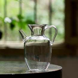 益思泉丨仿宋执壶 高硼硅耐热玻璃 玻璃壶  茶具 约300ml