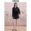 VIMAGE纬漫纪春季新款百搭显瘦衬衫连衣裙V2107737 商品缩略图0