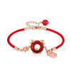KADER卡蒂罗 许愿龙手链女925银平安扣红玛瑙红绳新年礼物2024龙本命年 商品缩略图2