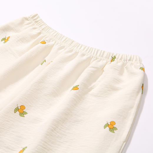 都市丽人生活家居春夏睡衣女软绵绵家居服薄款短袖七分裤女士套装LH41A3 商品图8