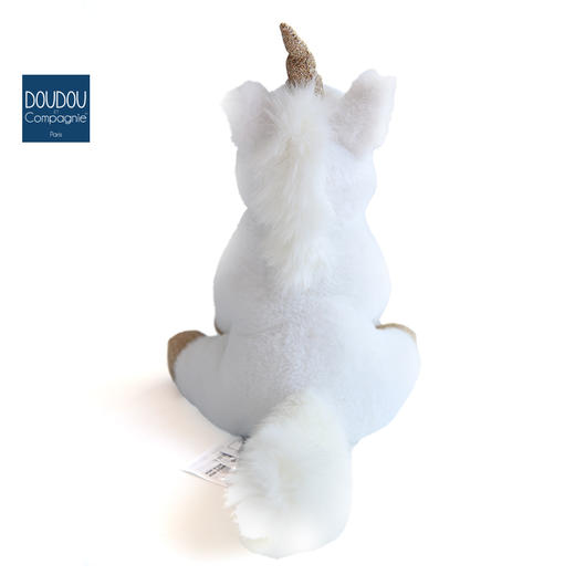 DOUDOU 金色独角兽-23cmDOUCHO2659玩偶 商品图5