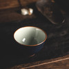 问鼎汝瓷经典款黛蓝精工款鸿声杯 景德镇陶瓷手工复古茶杯礼盒装汝瓷开片可养 商品缩略图1