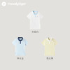 【24年夏新品】【高尔夫系列】moodytiger女童运动polo衫24年春新款拼接透气上衣	 41214105 商品缩略图4