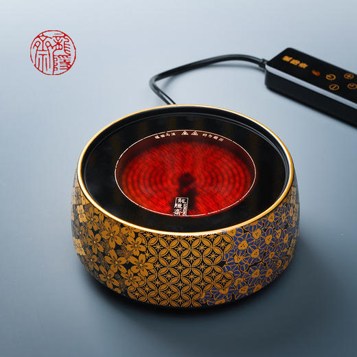 厂家直发/龙隐斋 好多花电陶炉 家用煮茶炉静音台式铁壶银壶烧水炉煮茶器 好多系列 商品图1