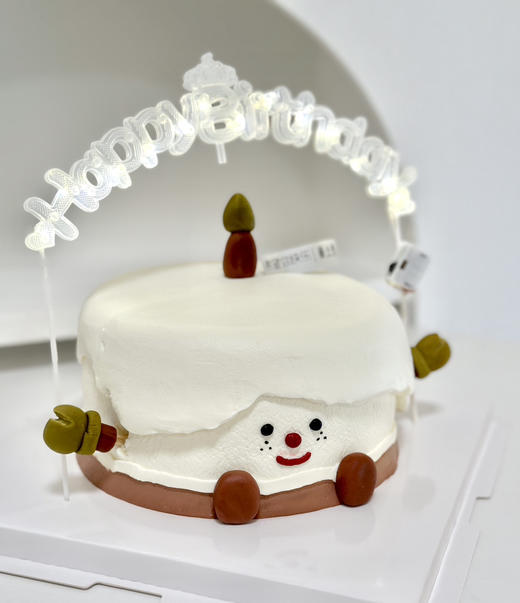 蜡烛蛋糕（翻糖款） 商品图1