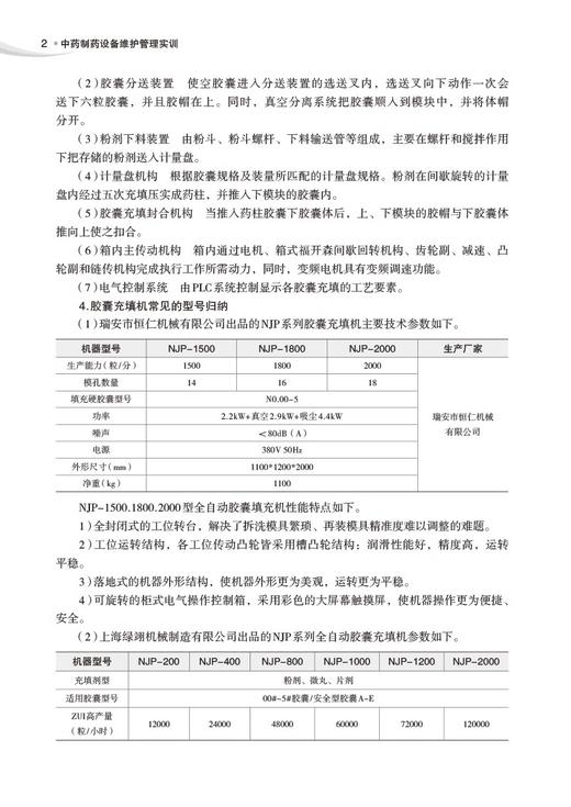 中药制药设备维护管理实训 龚伟 邹隆琼 高职高专四真课程活页教材 供中药制药药物制剂等专业用 中国医药科技出版社9787521443714 商品图4