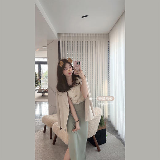 金蘑菇菇 人间春天 开场白西装 / 早春系列 休闲西装设计感外套 商品图0