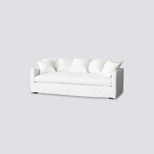 NS家居nsfurniture软包三人位沙发NSSF-5294-60 KD NS A034-17-1 商品图0
