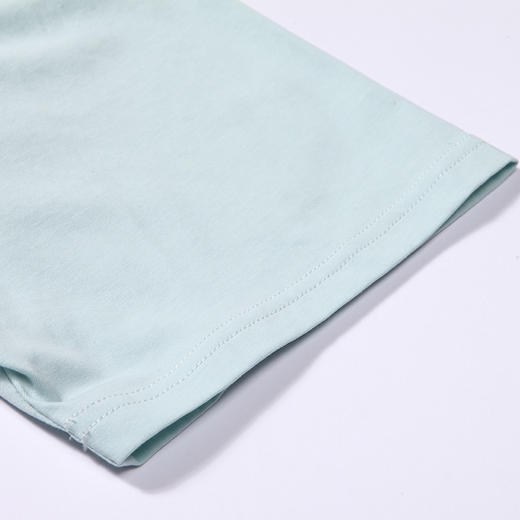 都市丽人都市锋尚舒适外出春夏睡衣男凉感无尘棉家居服薄款短袖短裤男士套装FH42A5 商品图8