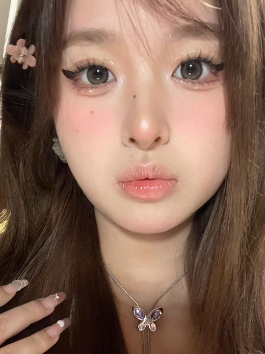 超高舒适度-DK G382-Deekay-椰子奶灰14.5mm 实际上眼效果14.2mm（年抛/2片装） 商品图4