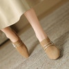 【预售5天】优雅百搭，羊猄皮尖头高跟深口单鞋FDME&FD8270 商品缩略图1