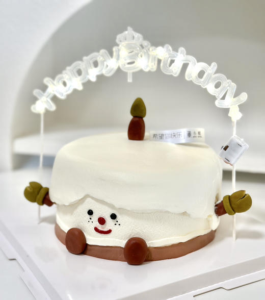 蜡烛蛋糕（翻糖款） 商品图2