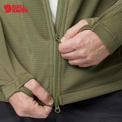 北极狐男士户外运动露营轻便立领快干吸汗舒适抓绒外套夹克 86971 商品图3