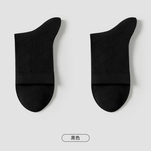 都市丽人都市锋尚短筒袜简约系列超薄棉袜子舒适透气不闷汗FC4DB9 商品图5