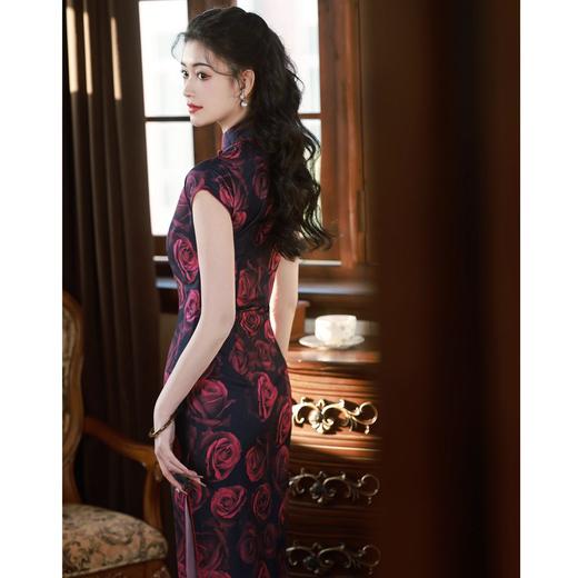 新款棉麻改良优雅复古中国风旗袍BJS9056 商品图3