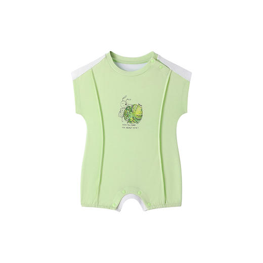 【商场同款】英氏童装短袖爬服夏季凉感透气男宝连体衣新款 商品图4