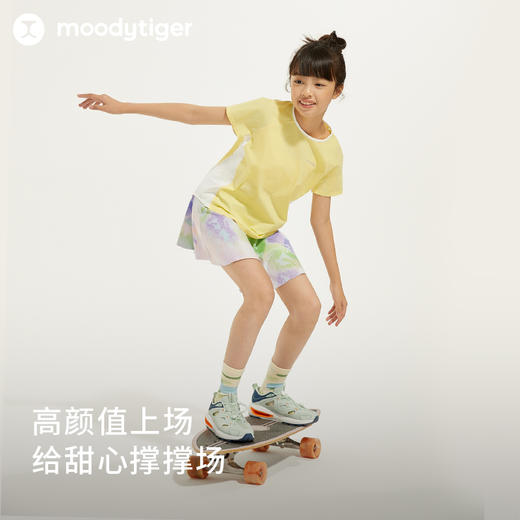 【专属】moodytiger儿童短裙24年夏季新款女童运动透气防走光短裙42211808 商品图1