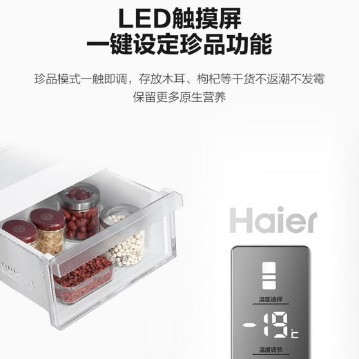 海尔（Haier）冰箱 BCD-255WLHC35EWVU1 商品图5