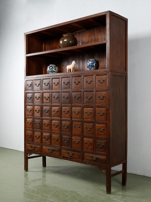 华伦家具明清古董药柜中式榉木老家具老物件斗柜旧家具收藏 商品图1