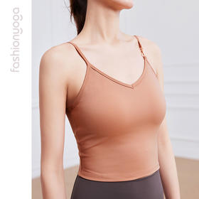 【特卖不退换】FC14212时尚V领露背背心