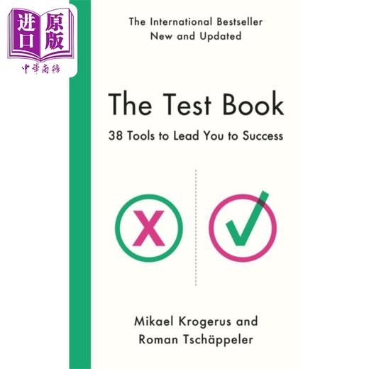 预售 【中商原版】麦克 克罗格鲁斯 罗曼 塞普勒 测试书 38 个引导成功的工具 The Test Book 英文原版 Mikael Krogerus 商品图0