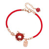 KADER卡蒂罗 许愿龙手链女925银平安扣红玛瑙红绳新年礼物2024龙本命年 商品缩略图4