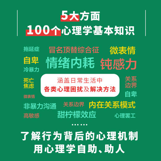 100个心理基本 Ethan清醒思考*部作品心理学书籍认知觉醒心理学入门科普书籍理解人性终身成长 商品图2