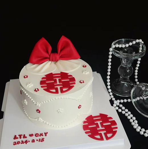 【生日蛋糕】双喜款 商品图0