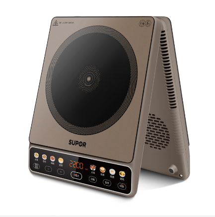 苏泊尔  2200W大功率大面板 大线圈 防辐降噪 预约定时 家用电磁炉套装带锅 C22-IA03