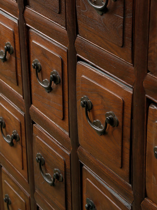 华伦家具明清古董药柜中式榉木老家具老物件斗柜旧家具收藏 商品图2