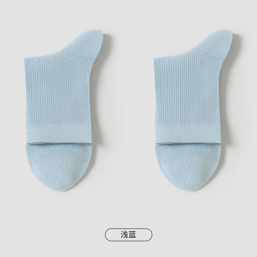 都市丽人都市锋尚短筒袜简约系列超薄棉袜子舒适透气不闷汗FC4DB9 商品图7