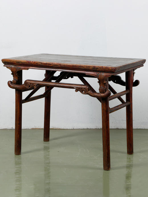 实木折叠酒桌明清古典家具玄关桌经桌书房家具民宿茶室摆设 商品图0