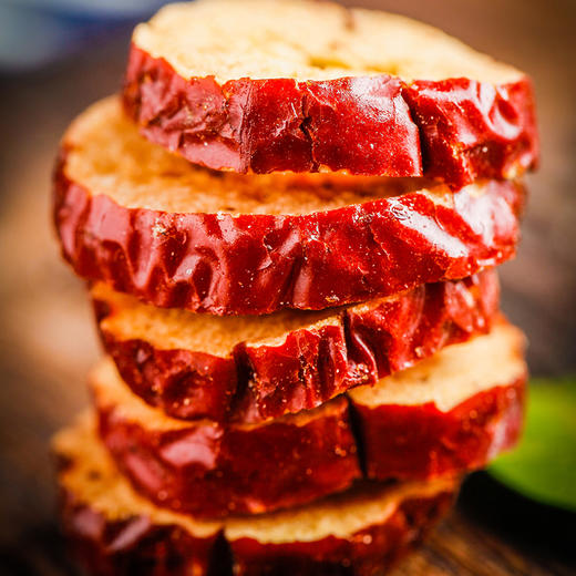 沃福百瑞 新疆若羌红枣脆片 80g/罐 商品图6