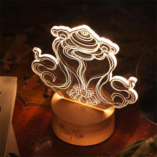 萨迦礼物【白海螺】小夜灯 LED便携可充电小众精致礼物 醍醐原创 商品图4