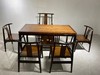 檀香实木系列茶桌六件套（一桌一椅四副椅） 商品缩略图4