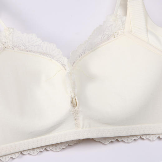 都市丽人舒软挺塑柔型杯轻塑塑身内衣女蕾丝AB杯适穿3/4杯A加加厚B中厚文胸无钢圈三排扣LJ44B1 商品图6